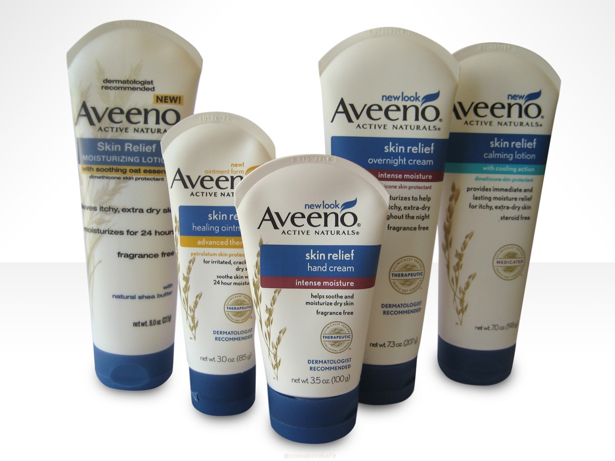 Aveeno Skin Relief Collection #consaborakafe