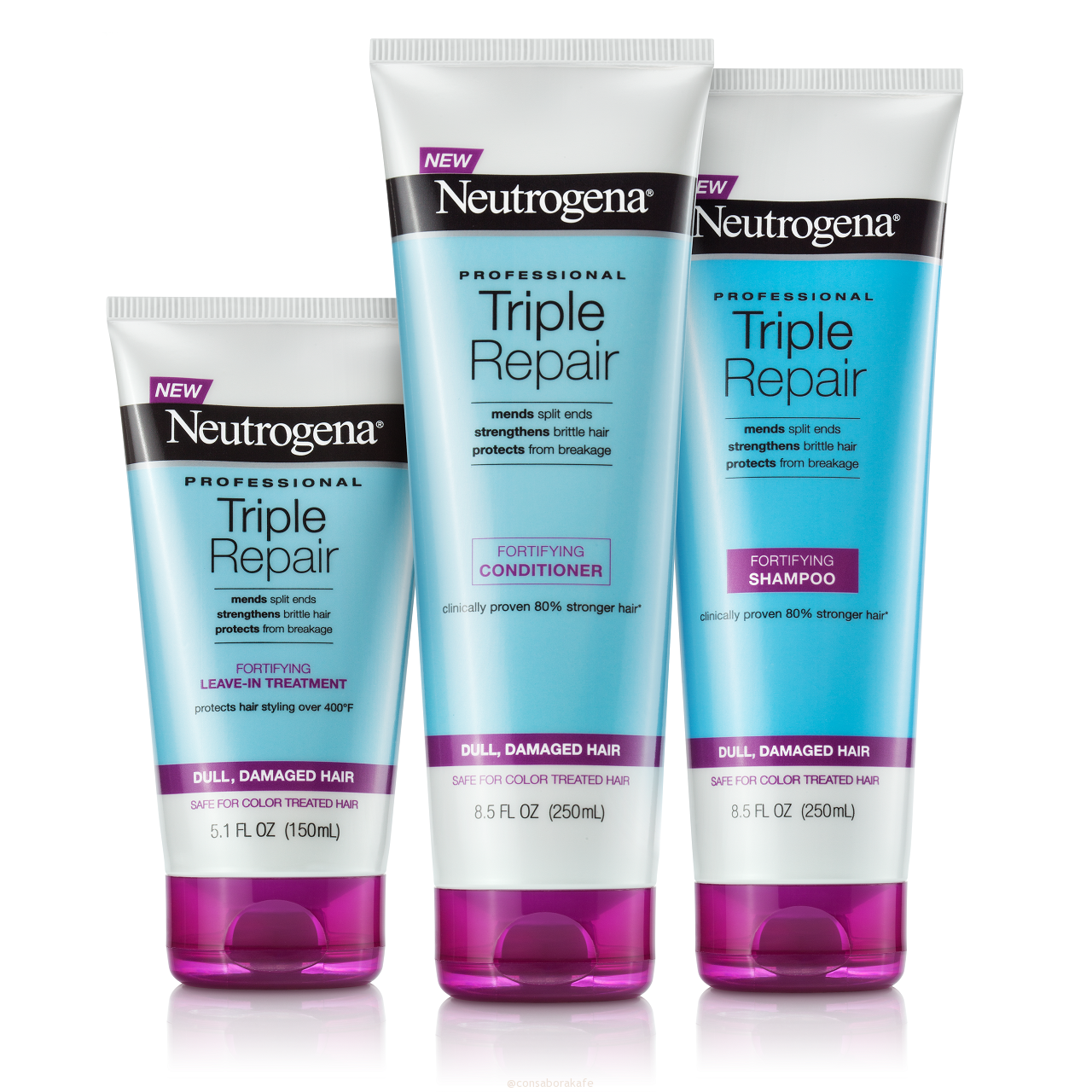 Nueva línea NEUTROGENA® Triple Repair Hair Care